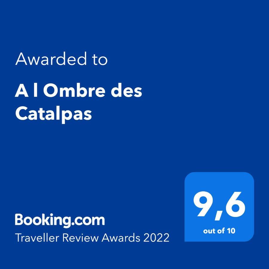 比什维尔 A L Ombre Des Catalpas酒店 外观 照片